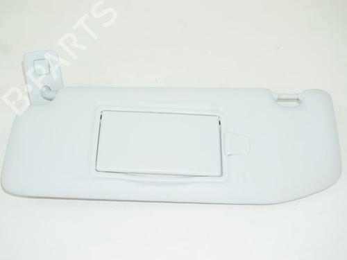 Used Left sun visor PEUGEOT 208 I (CA_, CC_) 1.2 VTi 68 / PureTech 68 (68 hp) 22071975