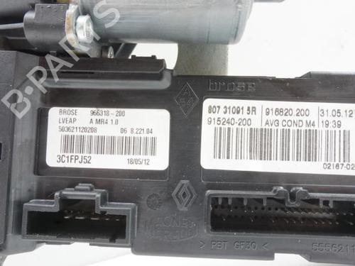 Front left window mechanism RENAULT MEGANE III Coupe (DZ0/1_) 1.5 dCi (DZ09, DZ0D, DZ1F, DZ1G, DZ14, DZ29) | BP18185306C22