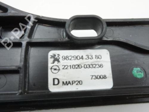 Rudehejsemekanisme Højre foran PEUGEOT 208 II (UB_, UP_, UW_, UJ_) 1.2 PureTech 100 | BP18197262C23