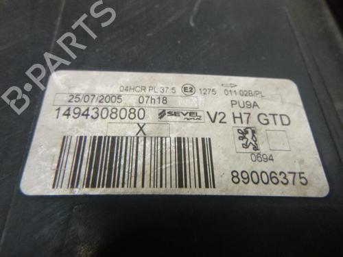 Left headlight PEUGEOT 807 (EB_) 2.2 HDi | BP18182491C28 