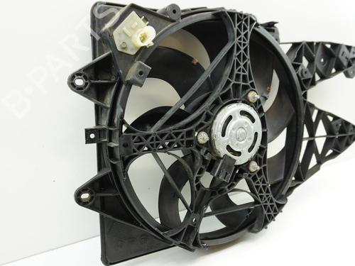 Used Radiator fan FIAT PUNTO EVO (199_) 1.3 D Multijet (95 hp) 18196422