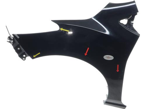 Guarda-lamas esquerdo MAZDA 2 (DE_, DH_) 1.4 MZR-CD (68 hp) 31353887