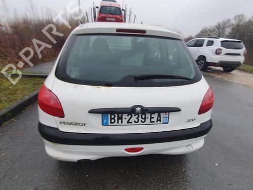 Front right lock PEUGEOT 206 Hatchback (2A/C) 1.9 D | BP20180426C97 