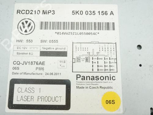 Used Radio Radio VW AMAROK (2HA, 2HB, S1B, S6B, S7A, S7B, AGD) 2.0 BiTDI 4motion (163 hp) 18181597 18181597