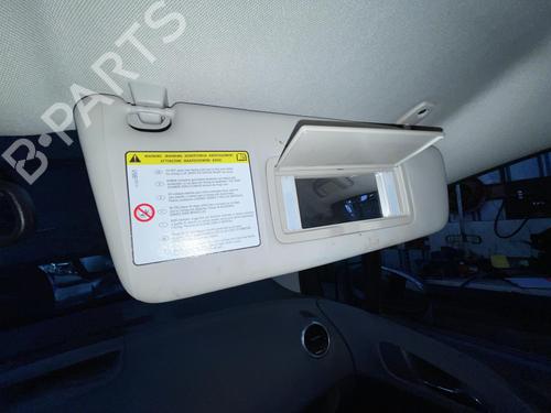 Used Right sun visor OPEL MERIVA B MPV (S10) 1.7 CDTI (75) (110 hp) 22642584