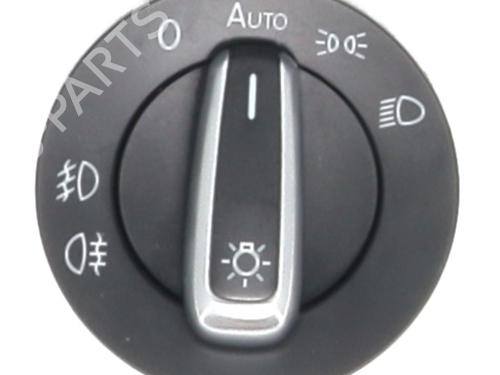 Used Headlight switch VW GOLF VI (5K1) 2.0 TDI (170 hp) 26217904