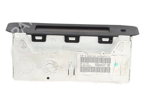 Display monitor PEUGEOT 206 CC (2D) 1.6 16V (2DNFUF, 2DNFUR) | BP29641669C48 