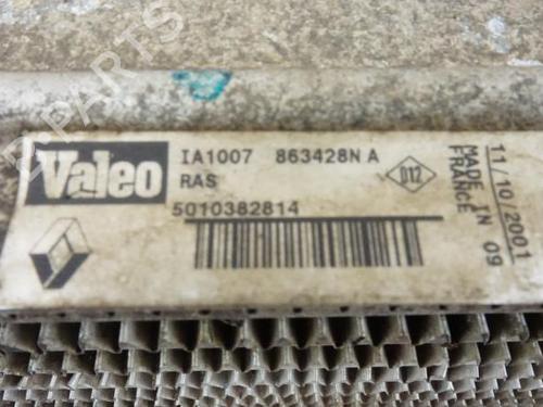 Intercooler RENAULT TRUCKS MASCOTT Platform/Chassis 90 (86 hp) 18189177
