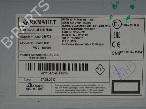 Radio DACIA LODGY (JS_) 1.2 TCe (JSAY, JSM0) | BP18194665E6 