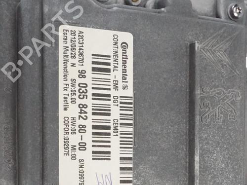 Display monitor PEUGEOT 208 I (CA_, CC_) 1.6 HDi | BP21520546C48 