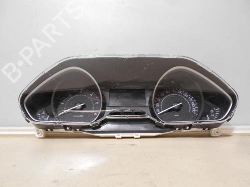 Used Instrument cluster PEUGEOT 208 I (CA_, CC_) 1.6 HDi / BlueHDi 75 (75 hp) 18190115