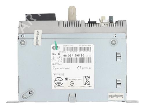 Radio PEUGEOT 208 I (CA_, CC_) 1.6 HDi | BP29919417E6