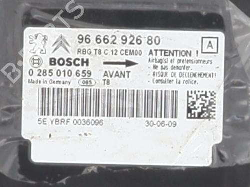 ECU airbags PEUGEOT 3008 I MPV (0U_) 1.6 HDi | BP24986004M53 