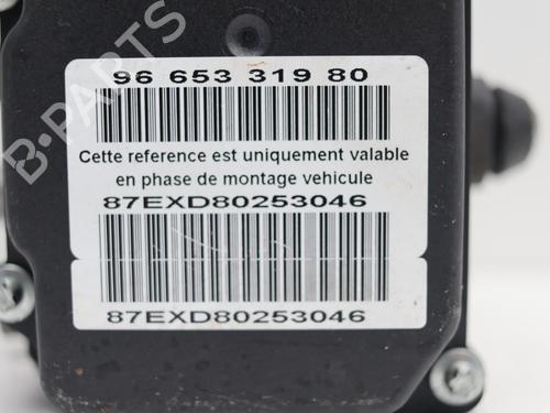 Used ABS pump PEUGEOT 308 I (4A_, 4C_) 1.6 HDi (109 hp) 18186716