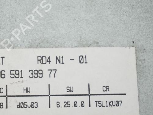 Radio PEUGEOT 307 (3A/C) 1.6 HDi 110 | BP20483674E6 