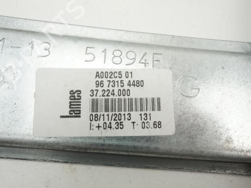 Front left window mechanism PEUGEOT 208 I (CA_, CC_) 1.4 HDi | BP18189622C22 
