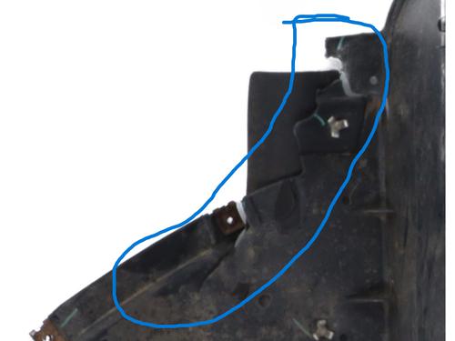 Wheel arch FIAT 500L (351_, 352_) 0.9 (199LYC1B) | BP25897049C56 