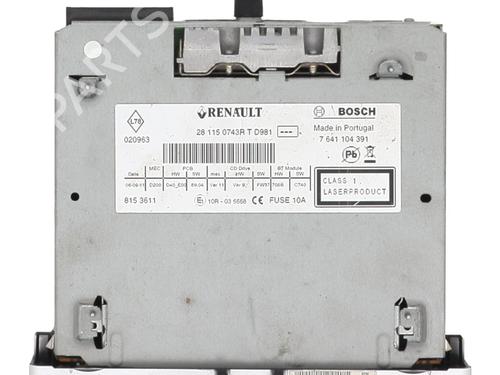 Radio RENAULT MEGANE III Hatchback (BZ0/1_, B3_) 1.5 dCi (BZ09, BZ0D, BZ1W, BZ29, BZ14) | BP28329301E6 