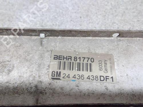 Intercooler OPEL ZAFIRA A MPV (T98) 2.2 DTI 16V (F75) | BP18197674M30