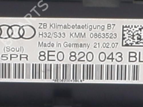 Climate control AUDI A4 B7 Avant (8ED) 2.0 TDI quattro | BP40122760I5 - Image 4