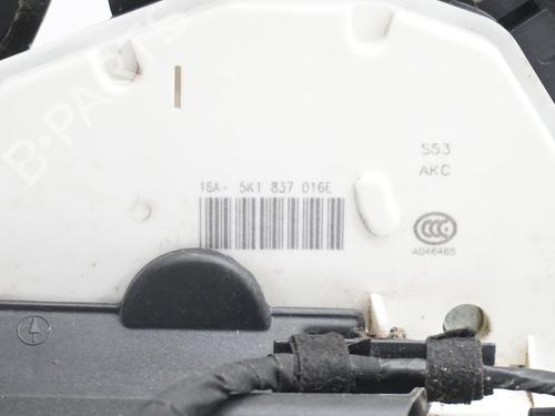 Front right lock VW GOLF VII (5G1, BQ1, BE1, BE2) 2.0 GTI | BP18171557C97 