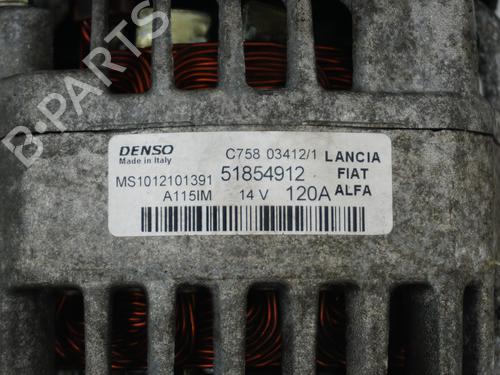Used Alternator Alternator LANCIA MUSA (350_) 1.3 D Multijet (350.AXM11, 350.AXM1A, 350.AXI1A) (95 hp) 18176176 18176176