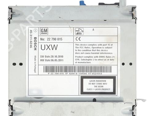 Radio OPEL MERIVA B MPV (S10) 1.7 CDTI (75) | BP37482668E6 - Image 3