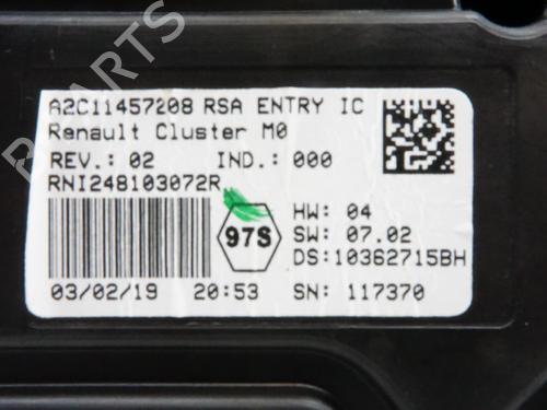 Instrument cluster DACIA DUSTER (HM_) 1.3 TCe 130 4x4 (HMMF) | BP18178123C47