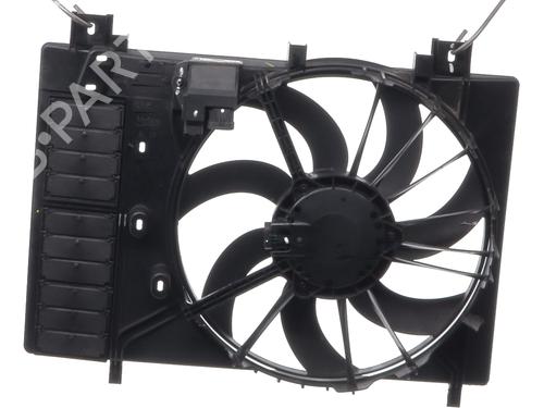 Used Radiator fan Radiator fan CITROËN C5 III Break (RW_) 2.0 HDi 150 / BlueHDi 150 (RWRHEJ, RWRHE8) (150 hp) 22554974 22554974