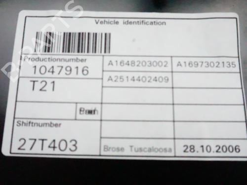 Elevador vidro trás esquerdo Elevador vidro trás esquerdo 18181491 18181491