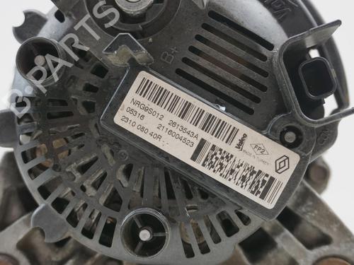 Used Alternator Alternator RENAULT MEGANE IV Hatchback (B9A/M/N_) 1.2 TCe 130 (B9MR) (130 hp) 19729372 19729372