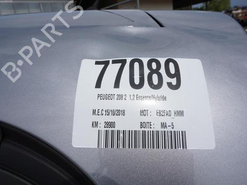 Lamp holder PEUGEOT 208 I (CA_, CC_) 1.2 VTi 68 / PureTech 68 | BP22072175L10 