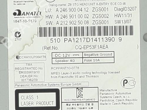 Used Radio Radio 38723560 38723560