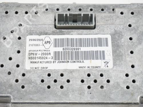 Display monitor RENAULT LAGUNA II (BG0/1_) 2.0 dCi (BG1T) | BP18187874C48 