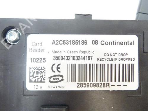 Card reader RENAULT SCÉNIC III (JZ0/1_) 1.9 dCi (JZ0J, JZ1J, JZ1K, JZ1S) | BP18173574E4