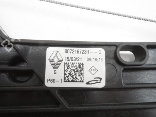Front left window mechanism RENAULT CLIO V (B7_) 1.0 TCe 90 (B7MT) | BP18177525C22 