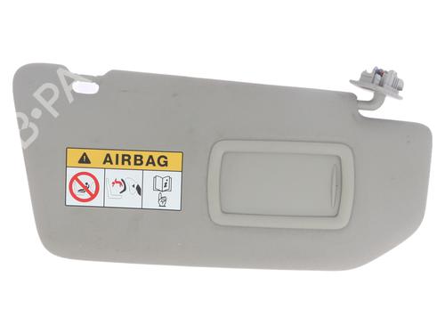 Used Right sun visor Right sun visor RENAULT SCÉNIC III (JZ0/1_) 1.6 dCi (JZ00, JZ12) (130 hp) 40252804 40252804