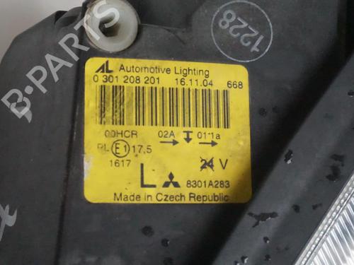 Lyskaster venstre MITSUBISHI COLT VI (Z3_A, Z2_A) 1.5 DI-D (Z39A) (95 hp) 18183943