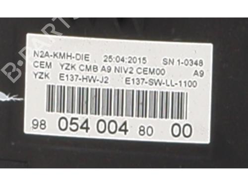 Instrument cluster PEUGEOT 208 I (CA_, CC_) 1.6 HDi | BP20179596C47