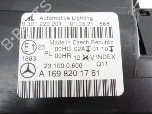 Left headlight MERCEDES-BENZ B-CLASS Sports Tourer (W245) B 180 CDI (245.207) | BP18181840C28 