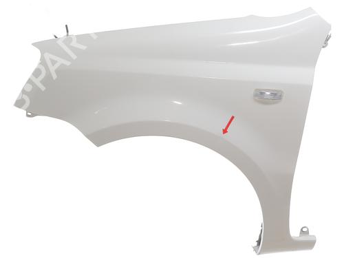 Used Left front fenders FIAT PANDA (169_) 1.2 (169AXF2A, 169AXF1A) (69 hp) 31612700