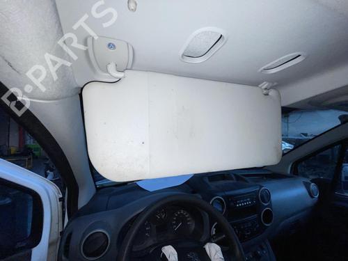 Used Left sun visor PEUGEOT PARTNER Box Body/MPV 1.6 HDi / BlueHDi 75 (75 hp) 22341046