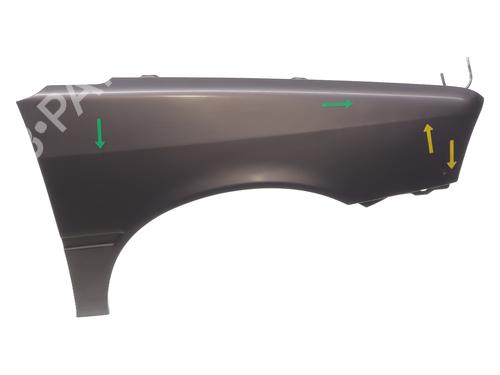 Used Right front fenders CITROËN AX (ZA-_) 10 (44 hp) 27583967