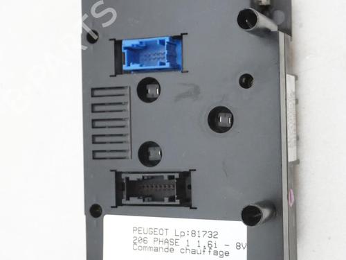 Commande Chauffage PEUGEOT 206 Hatchback (2A/C) 1.6 i | BP21143825I5 