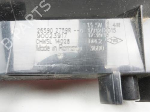 Third brake light RENAULT CAPTUR I (J5_, H5_) 1.5 dCi 90 (J5N4, J5M5, J5MW, J5M6, J5AL, J5AJ) | BP18174749L11 