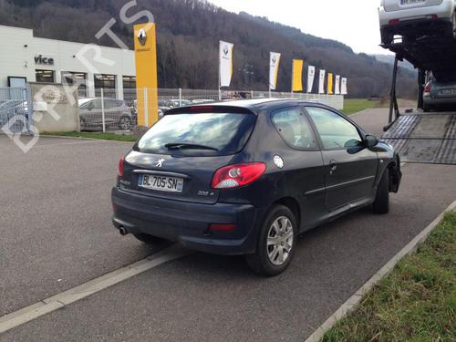 Right mirror PEUGEOT 206+ (2L_, 2M_) 1.4 i | BP18190226C27 