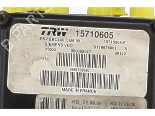 ABS pump PEUGEOT 407 SW (6E_, 6D_) 1.6 HDi 110 | BP19731719M43 