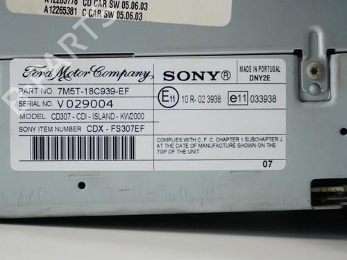 Radio FORD FOCUS II (DA_, HCP, DP) 1.6 | BP18183075E6 