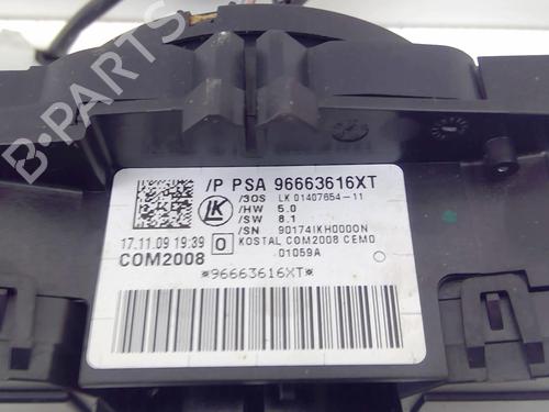 Steering column stalk PEUGEOT 3008 I MPV (0U_) 1.6 HDi | BP18197043I23 