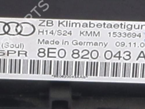 Climate control AUDI A4 B6 (8E2) 2.5 TDI | BP38925332I5 - Image 3